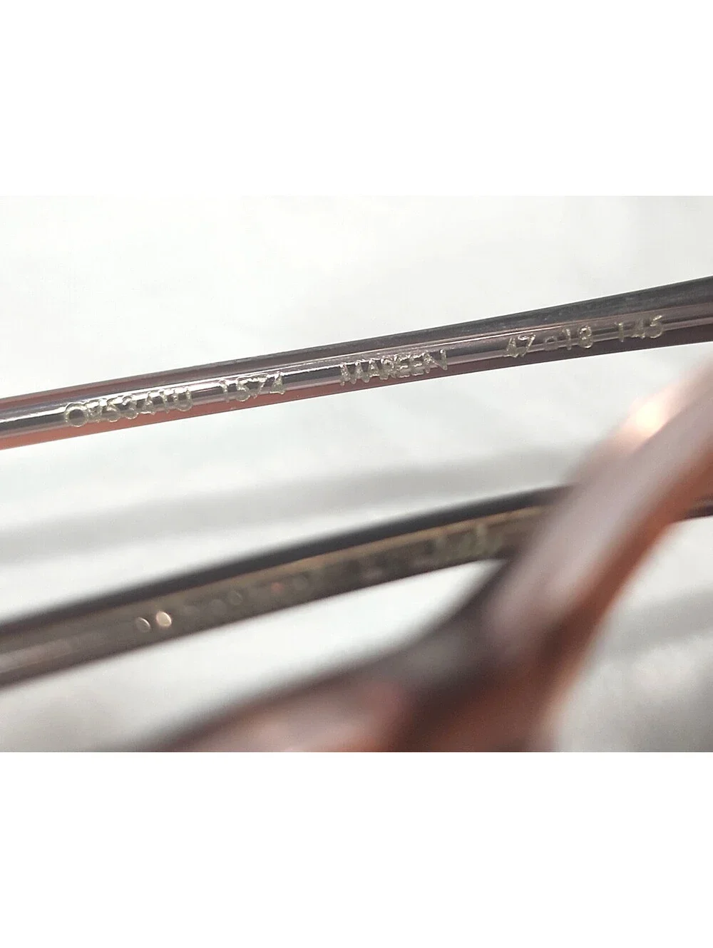 Oliver Peoples OV5341U 1574 Mareen Sm Brown Round Eyeglasses 47-18 145 Italy